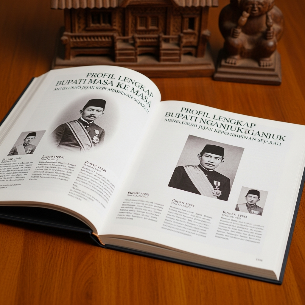 Profil Lengkap dan Sejarah Kepemimpinan Bupati Nganjuk dari Masa ke Masa
