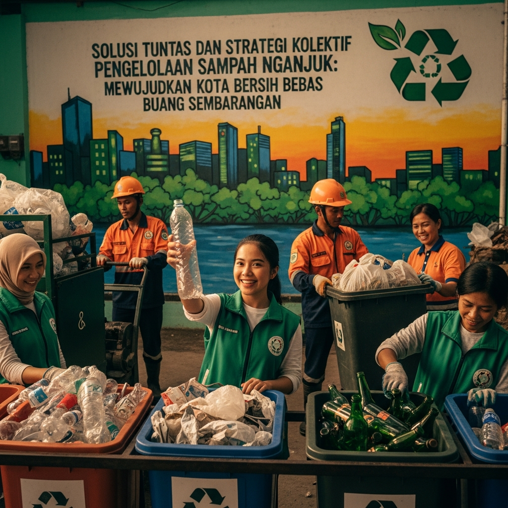Solusi Tuntas dan Strategi Kolektif Pengelolaan Sampah Nganjuk : Mewujudkan Kota Bersih Bebas Buang Sembarangan