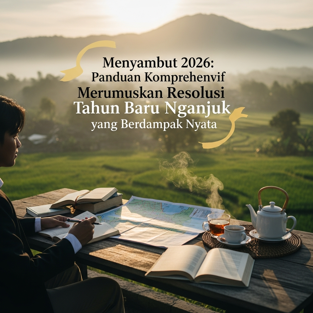 Menyambut 2026: Panduan Komprehensif Merumuskan Resolusi Tahun Baru Nganjuk yang Berdampak Nyata